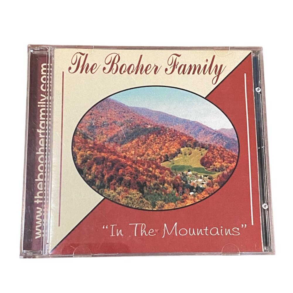 The Booher Family In‎ the Mountains CD Autographed Fiddle Music Western Swing